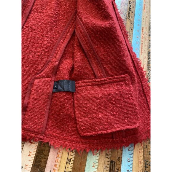 Isabel Marant Wool Mohair Blend Boucle Tweed Jacket Blazer Size 36 Poland - Picture 9 of 16